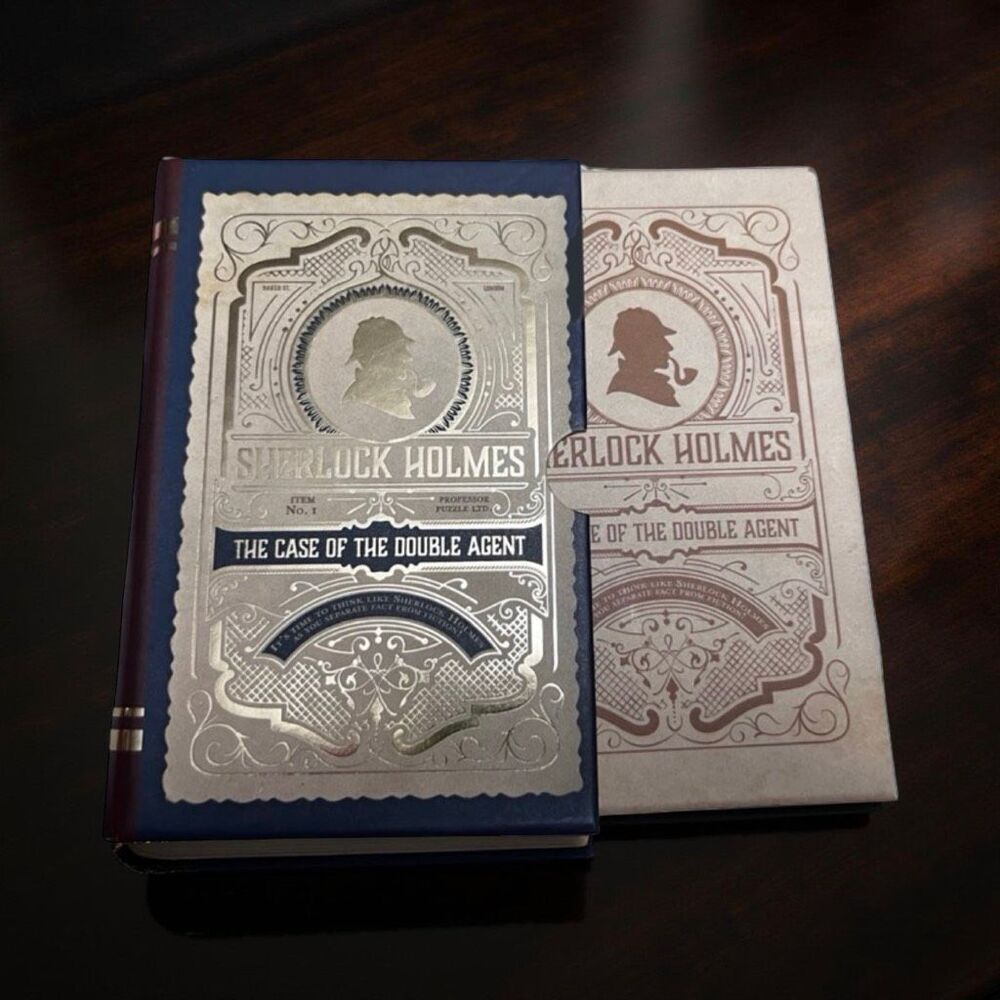 NIP Sherlock Holmes The Case Of The Double Agent Game Professor Puzzle